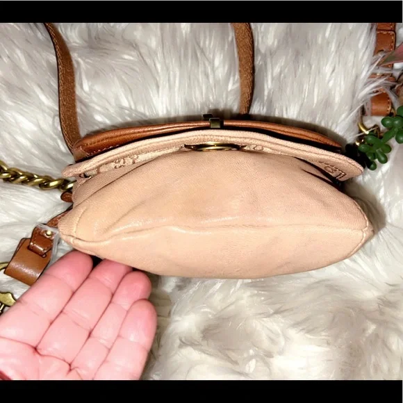 🆕FOSSIL Double Flap Crossbody Bag